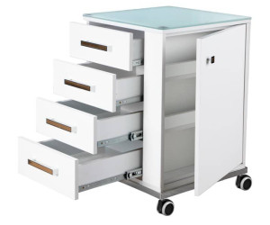 ترالی شیشه ای مدل azin 410D