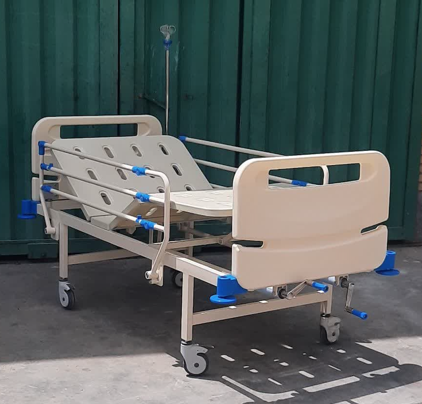 2 تخت سه شکن ABS مکانیکی با سر تخت ۴۰۱۵ بدساید کتابی مدل ۱۱۱۵ - Image 1