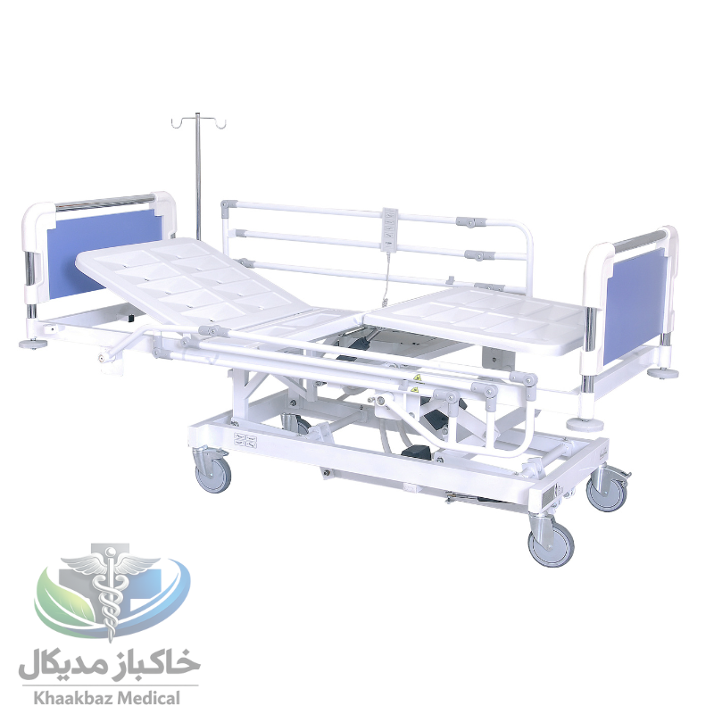 تخت سه شکن ABS برقی ارتفاع زن